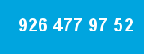 926 477 97 52 926 477 97 52